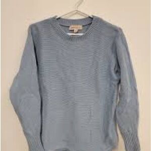 Philosophy Light Blue Crewneck Sweater